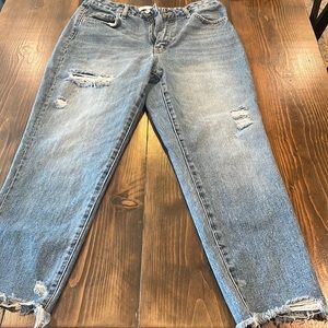 VERVET - Distressed Mom Jeans
